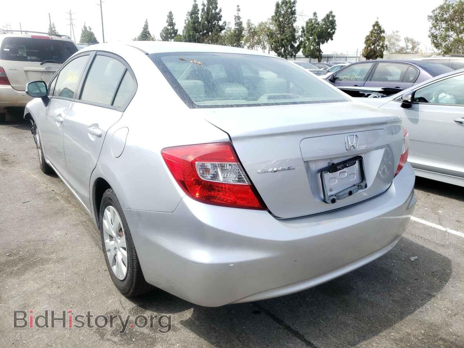 2012 HONDA CIVIC - VIN: 2HGFB2F59CH315805 - Фото 3