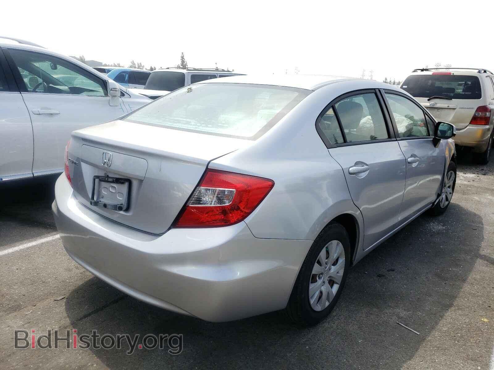 2012 HONDA CIVIC - VIN: 2HGFB2F59CH315805 - Фото 4