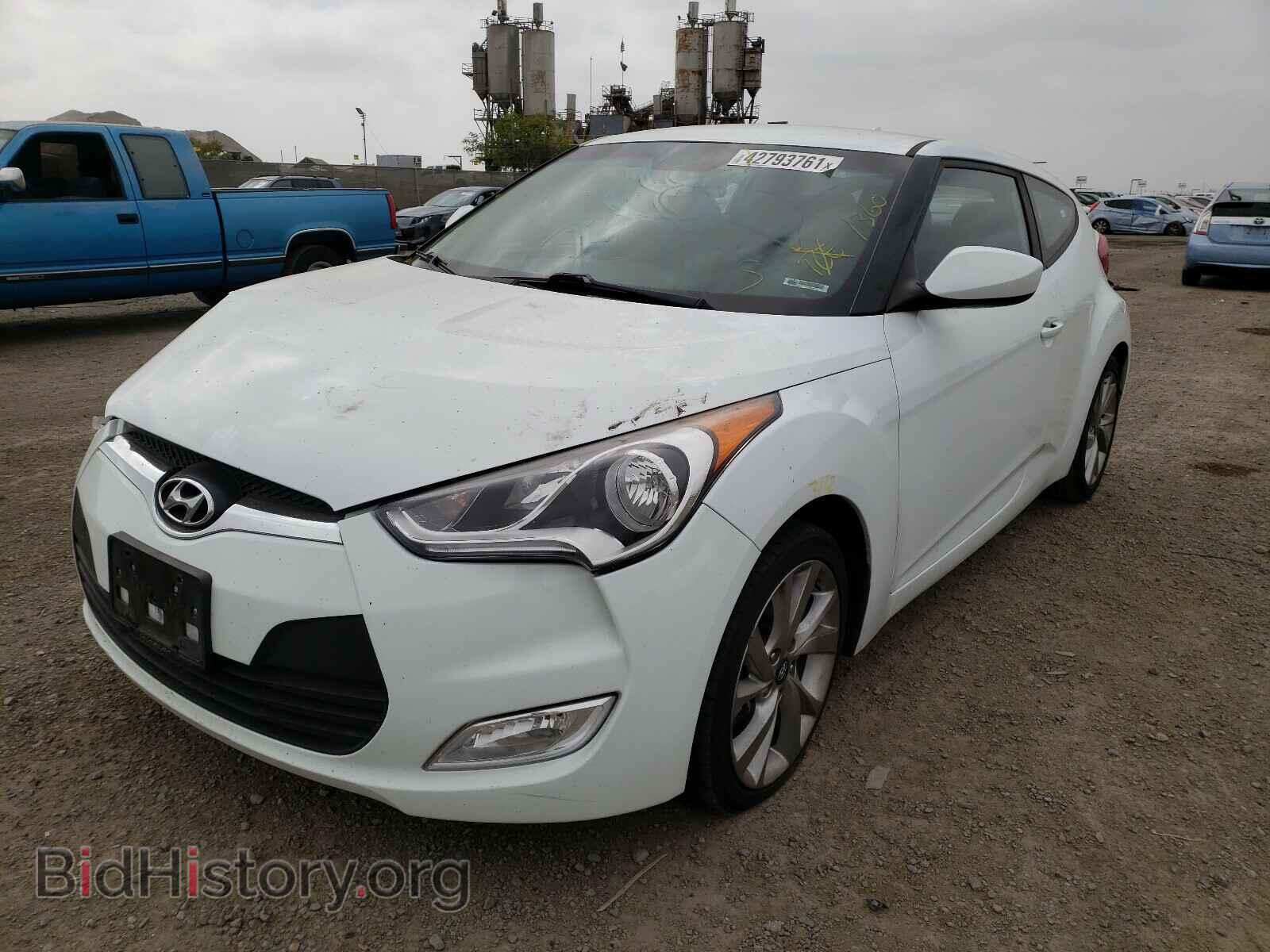 2017 HYUNDAI VELOSTER - VIN: KMHTC6AD0HU308049 - Фото 2
