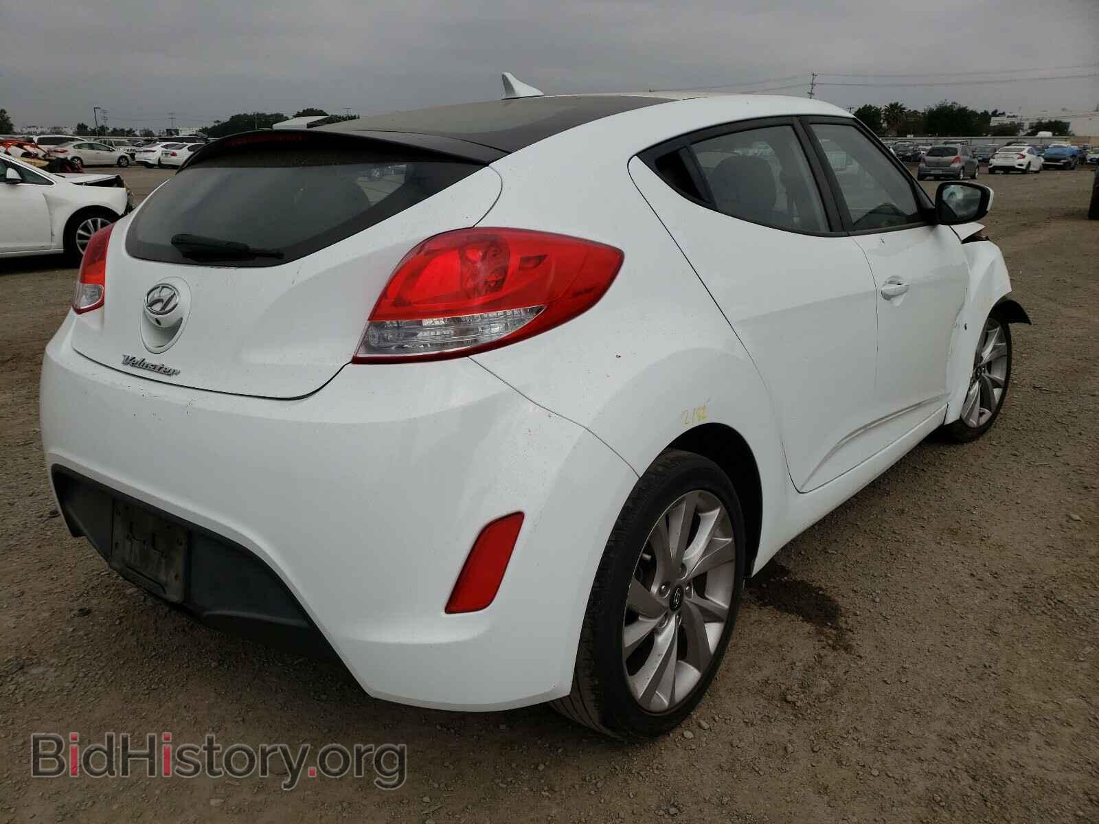 2017 HYUNDAI VELOSTER - VIN: KMHTC6AD0HU308049 - Фото 4