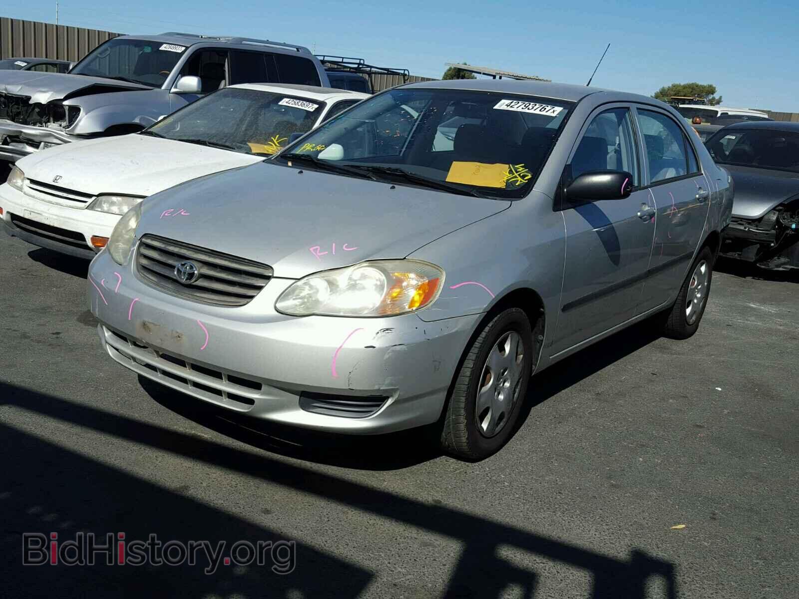 2003 TOYOTA COROLLA - VIN: 1NXBR32E13Z124151 - Фото 2