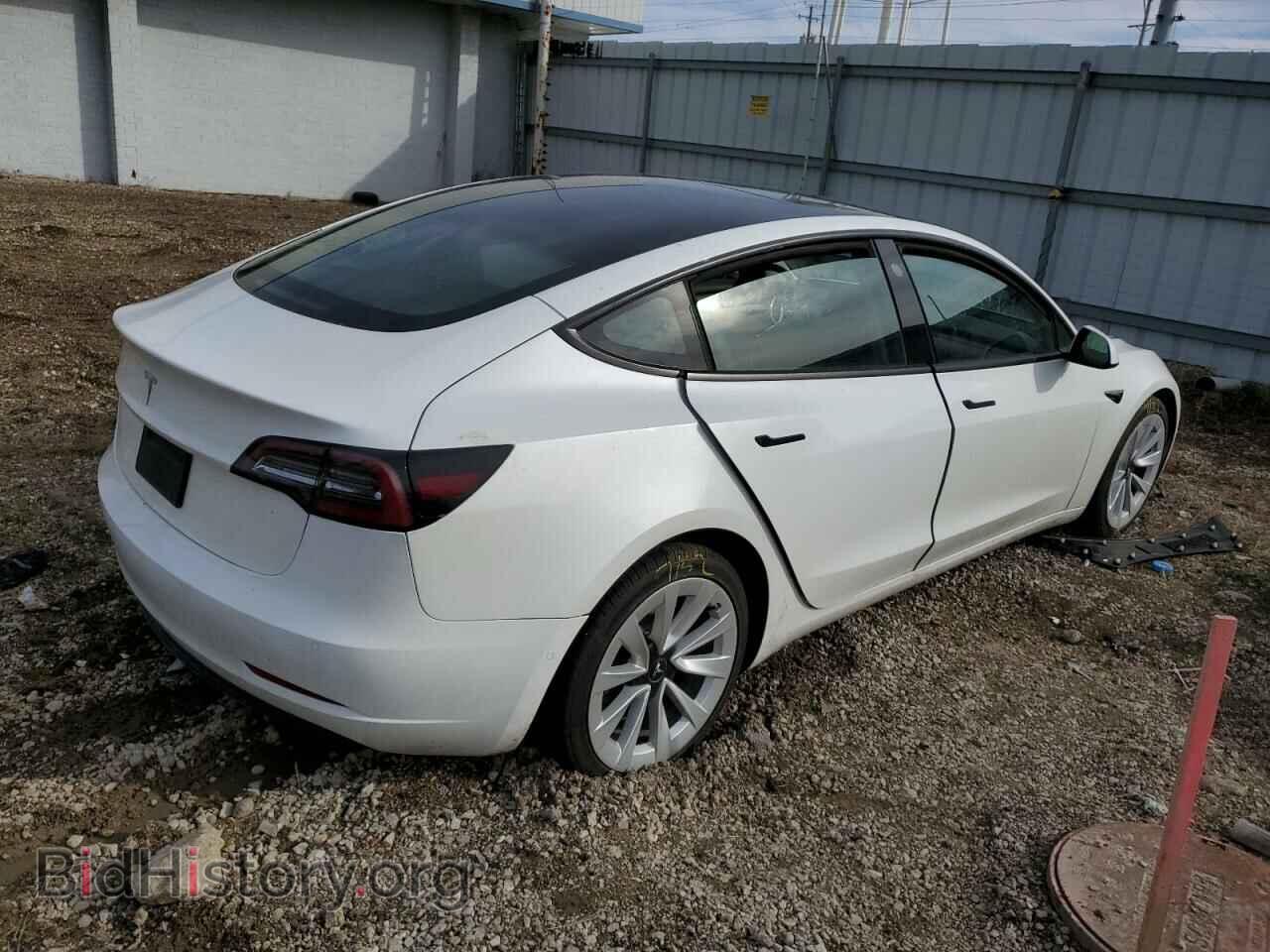 2022 TESLA MODEL 3 - VIN: 5YJ3E1EA3NF191783 - Фото 3