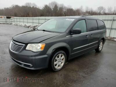 2011 Chrysler MINIVAN Town & COU, black — VIN 2A4RR5DG7BR687708, Copart