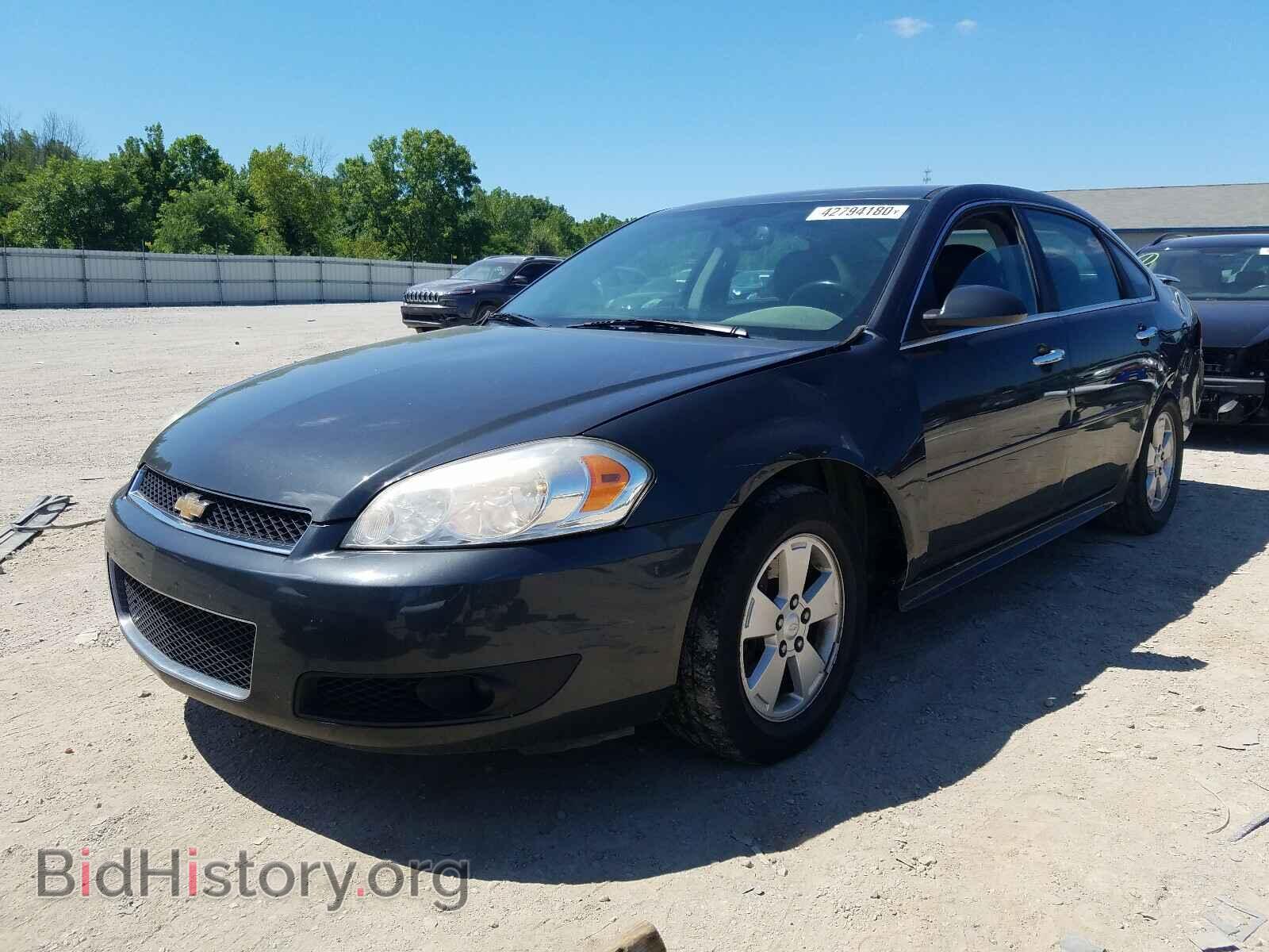 2013 CHEVROLET IMPALA - VIN: 2G1WC5E36D1202930 - Фото 2