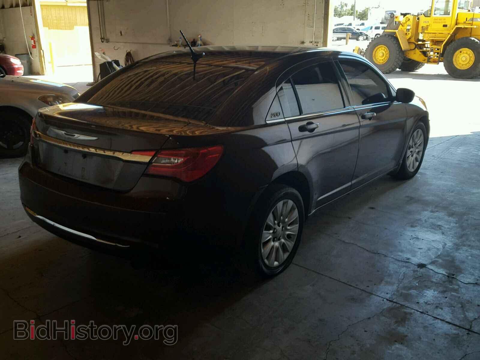 2013 CHRYSLER 200 - VIN: 1C3CCBAB6DN734607 - Фото 4