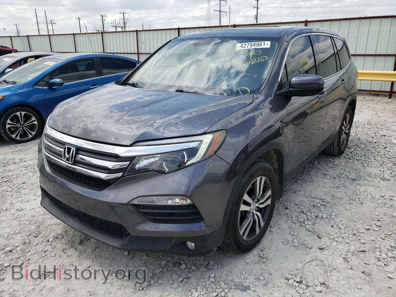 2016 HONDA PILOT - VIN: 5FNYF5H59GB032682 - Фото 2