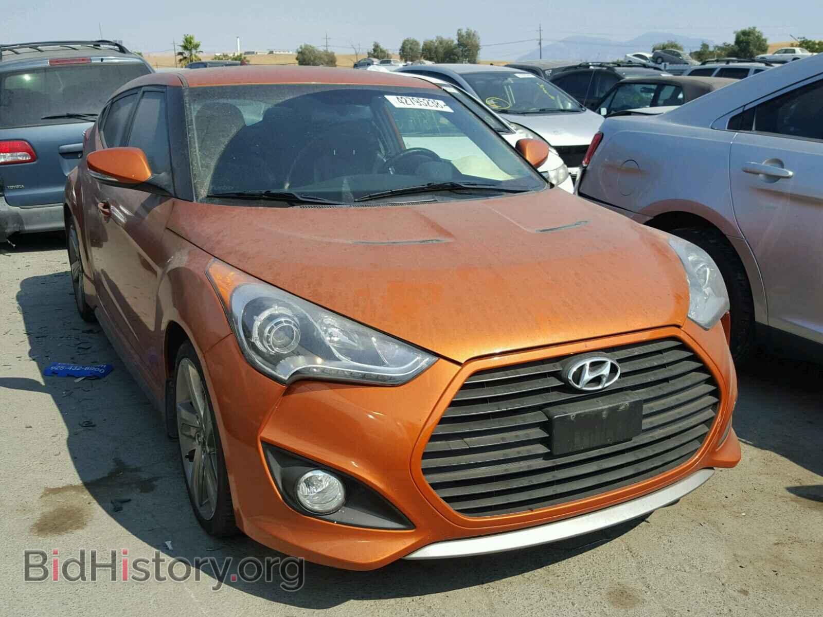 Фотография KMHTC6AE6DU147760 - HYUNDAI VELOSTER 2013