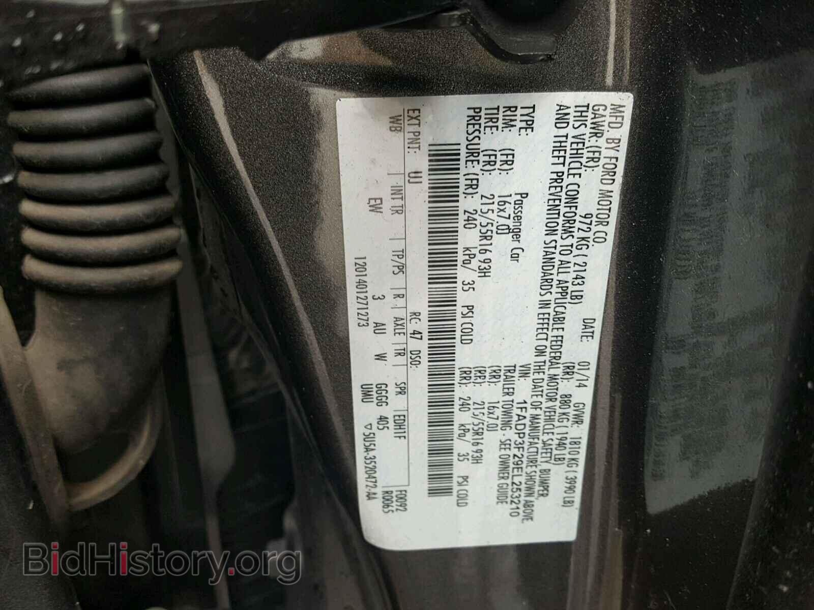 2014 FORD FOCUS - VIN: 1FADP3F29EL253210 - Photo 10