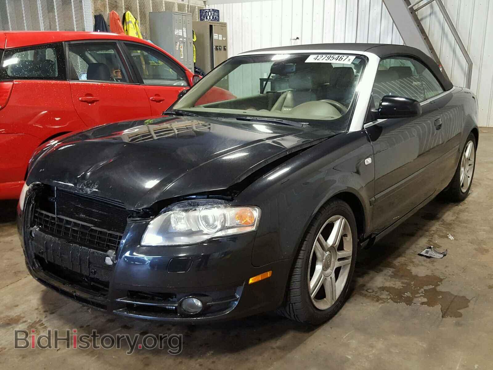 2007 AUDI A4 - VIN: WAUAF48H77K015367 - Фото 2