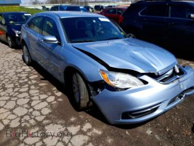 2013 Chrysler 200 200 LX, синий — VIN 1C3CCBAG4DN646490, Copart