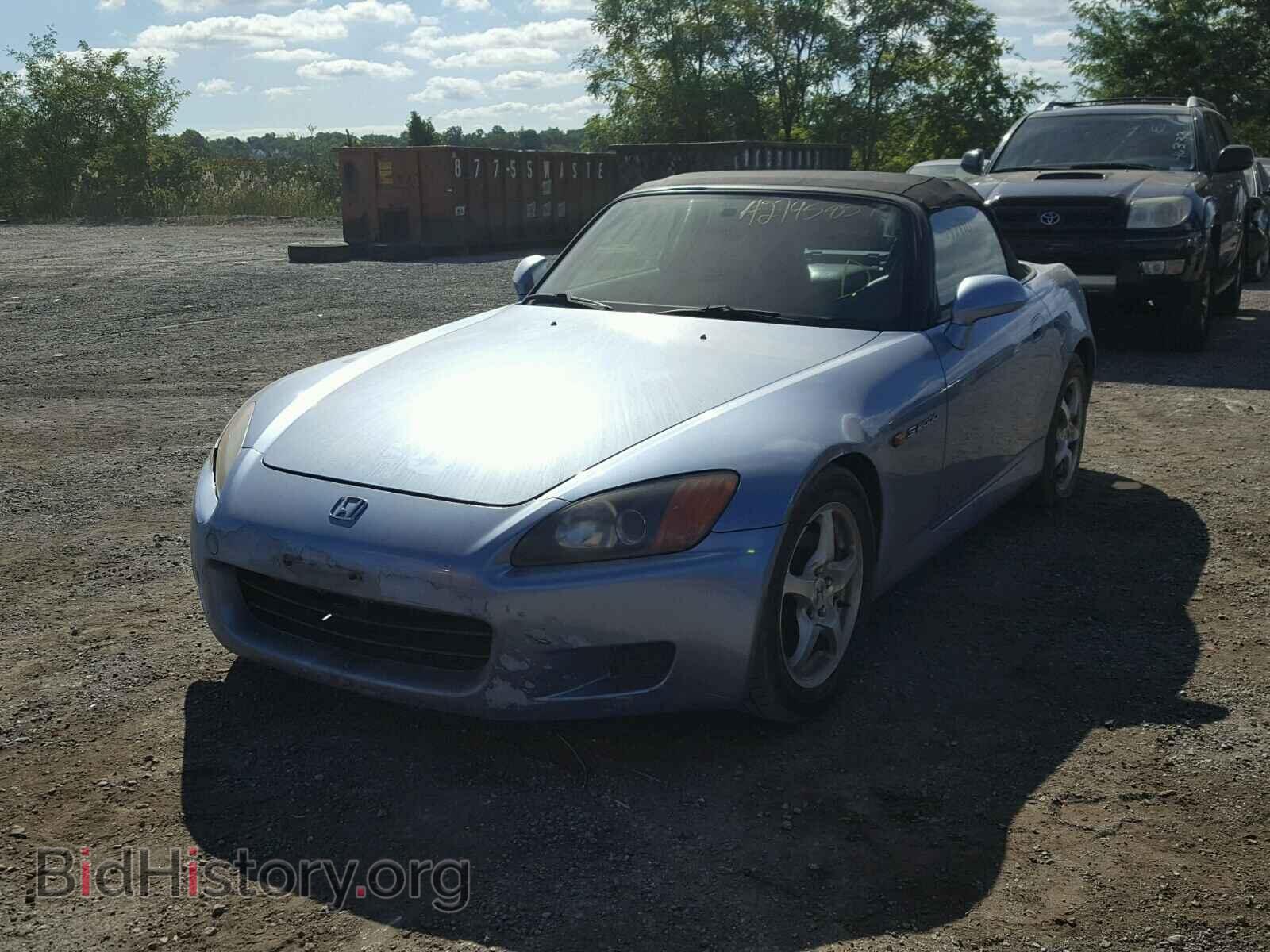 2002 HONDA S2000 - VIN: JHMAP11492T000392 - Фото 2