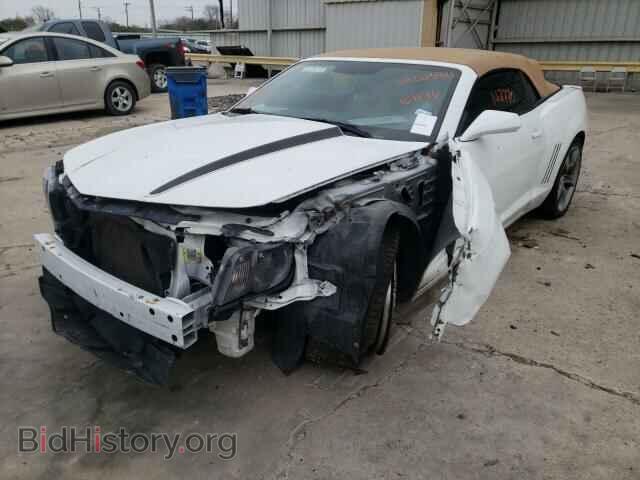 2012 CHEVROLET CAMARO - VIN: 2G1FB3D34C9107176 - Фото 2