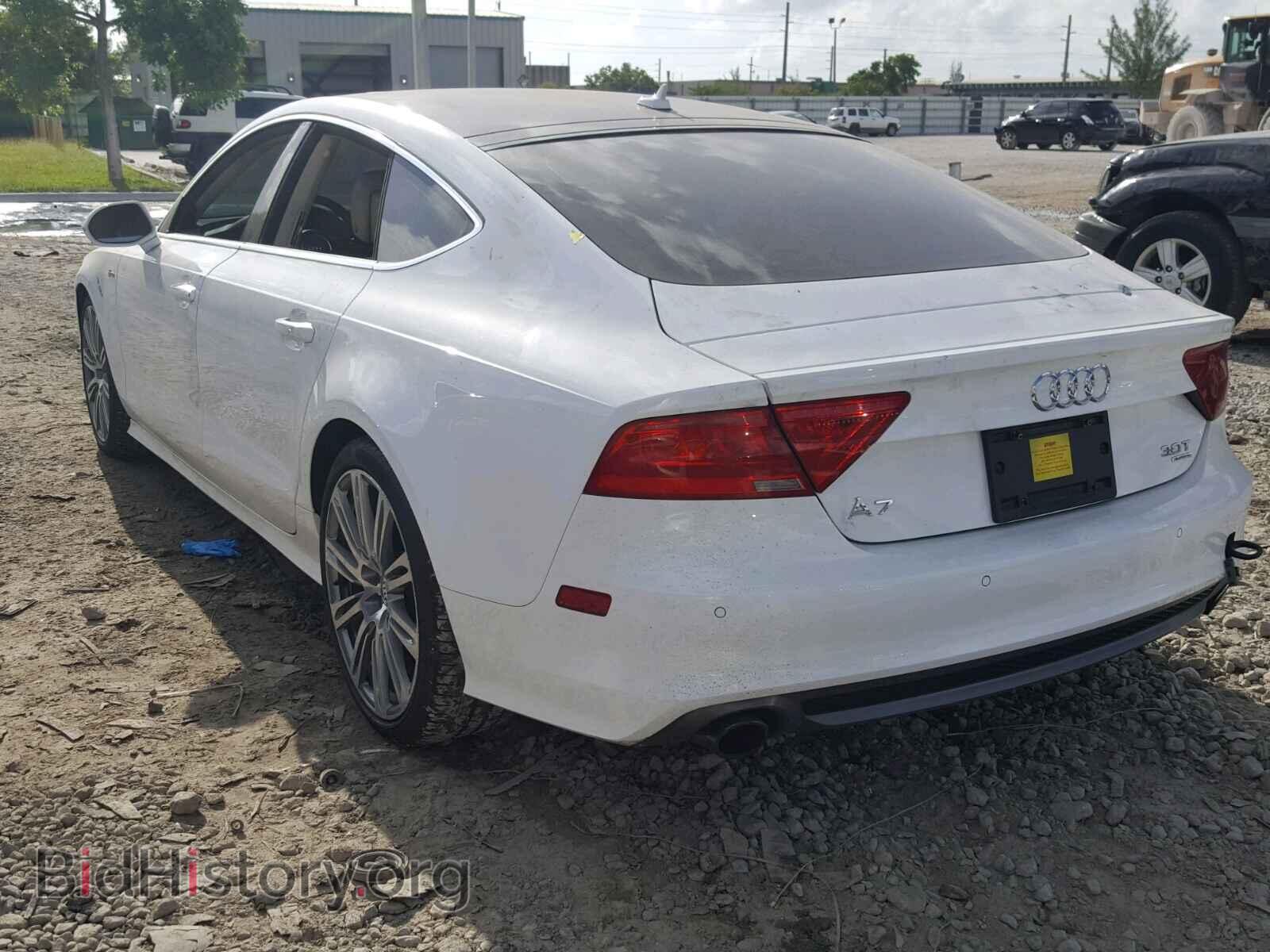 2013 AUDI A7 - VIN: WAU2GAFC4DN027512 - Фото 3
