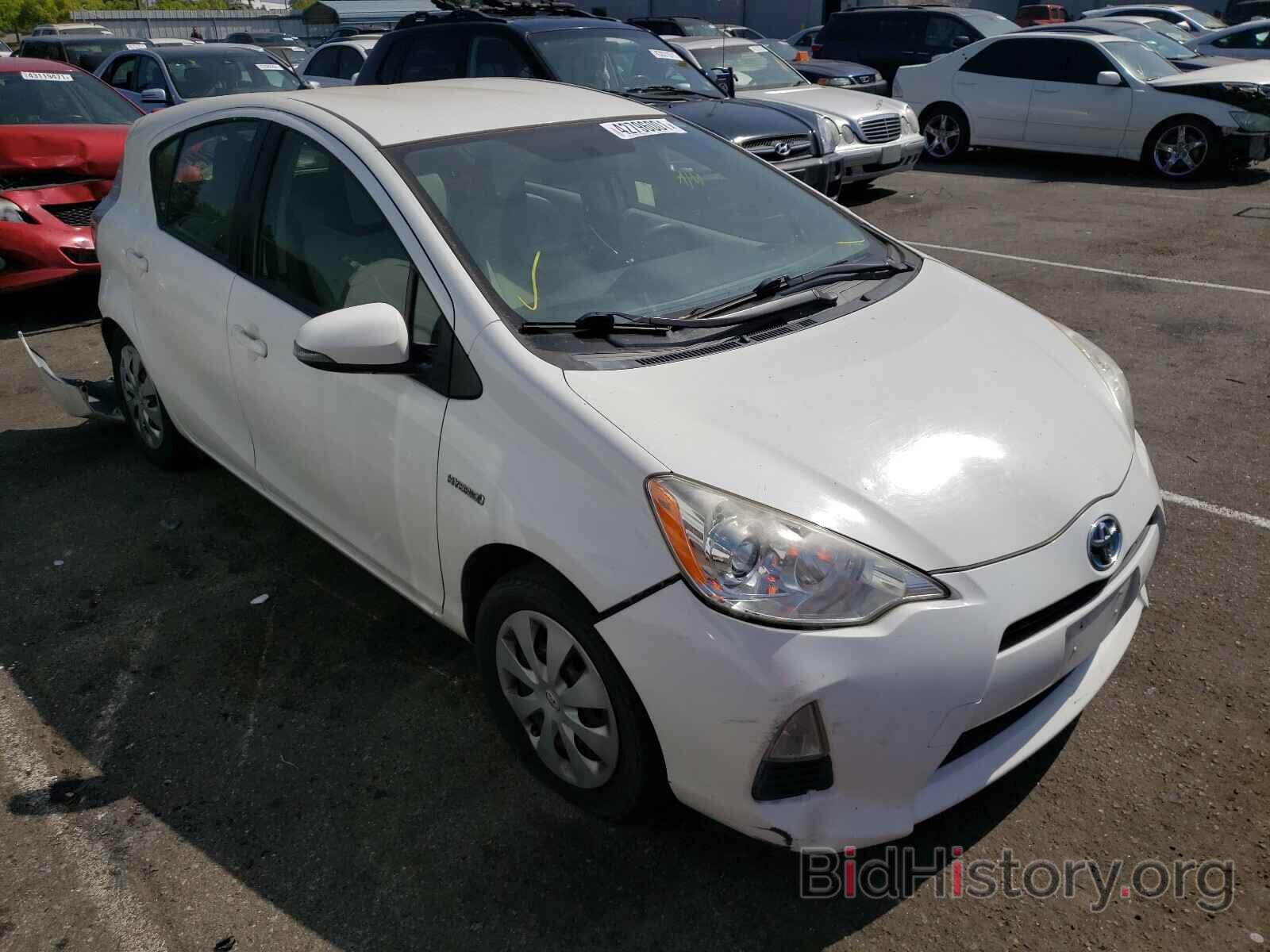 Photo JTDKDTB38D1555381 - TOYOTA PRIUS 2013