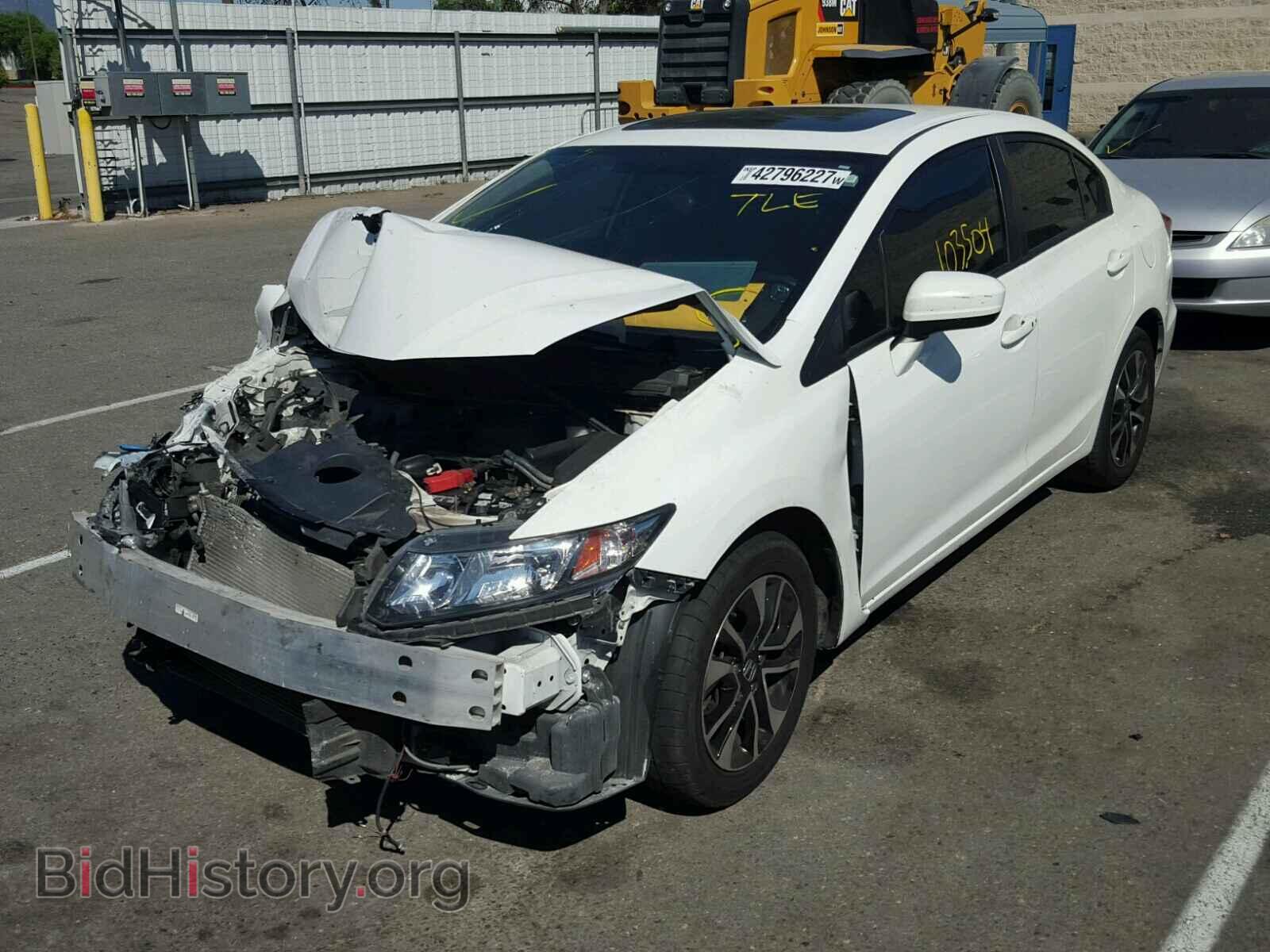 2014 HONDA CIVIC - VIN: 19XFB2F82EE078923 - Фото 2