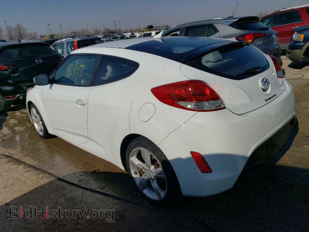 2012 HYUNDAI VELOSTER - VIN: KMHTC6AD1CU037074 - Фото 2