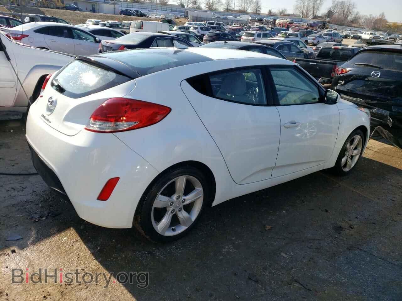 2012 HYUNDAI VELOSTER - VIN: KMHTC6AD1CU037074 - Фото 3