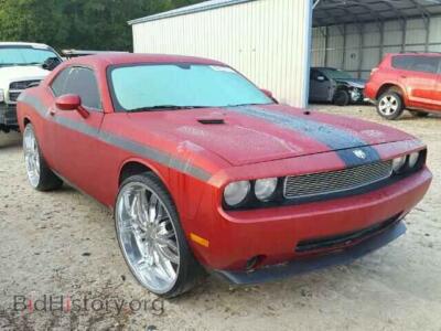2009 Dodge CHALLENGER, red — VIN 2B3LJ44V79H516003, Copart