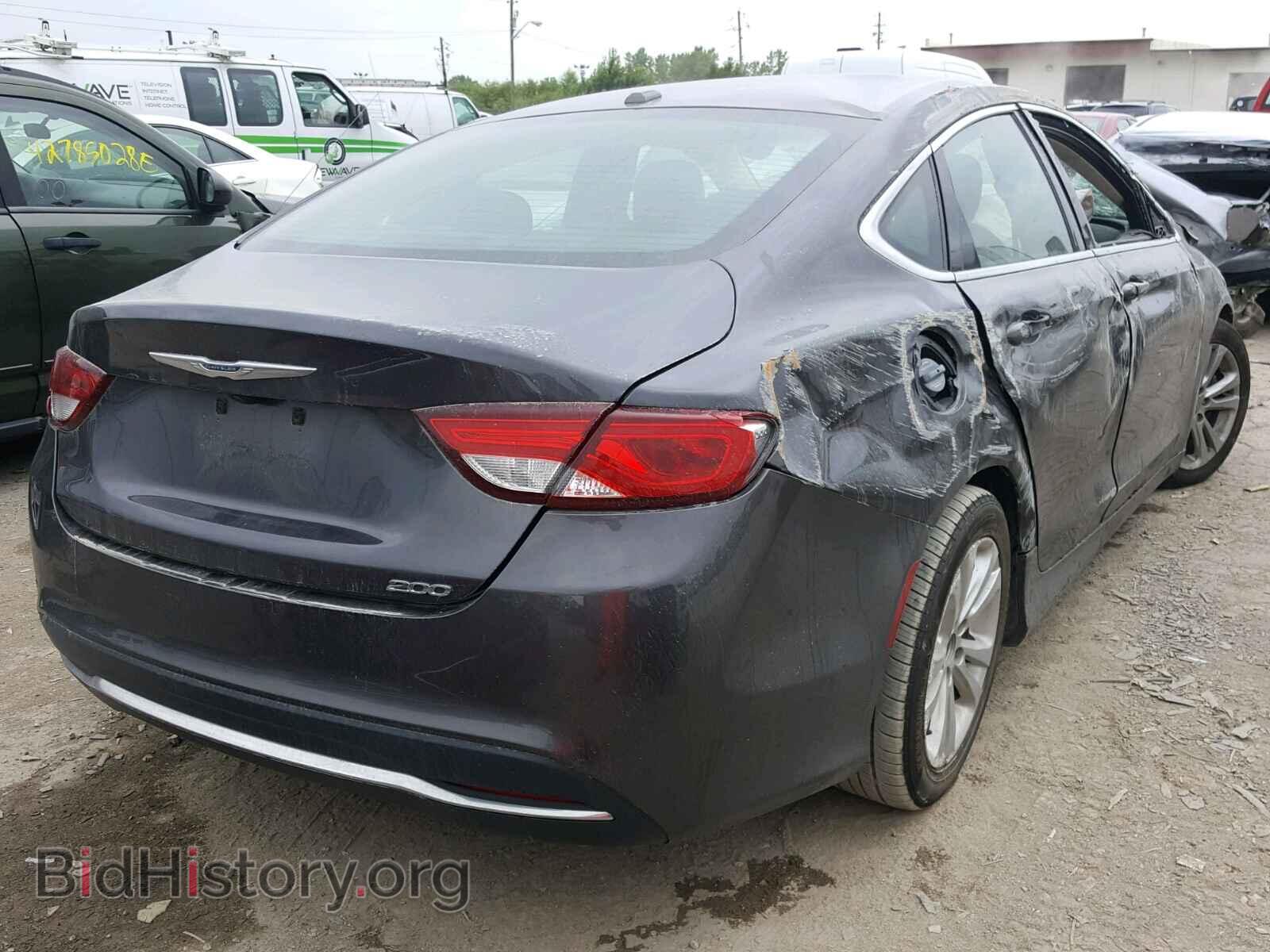 2015 CHRYSLER 200 - VIN: 1C3CCCAB3FN759649 - Photo 4
