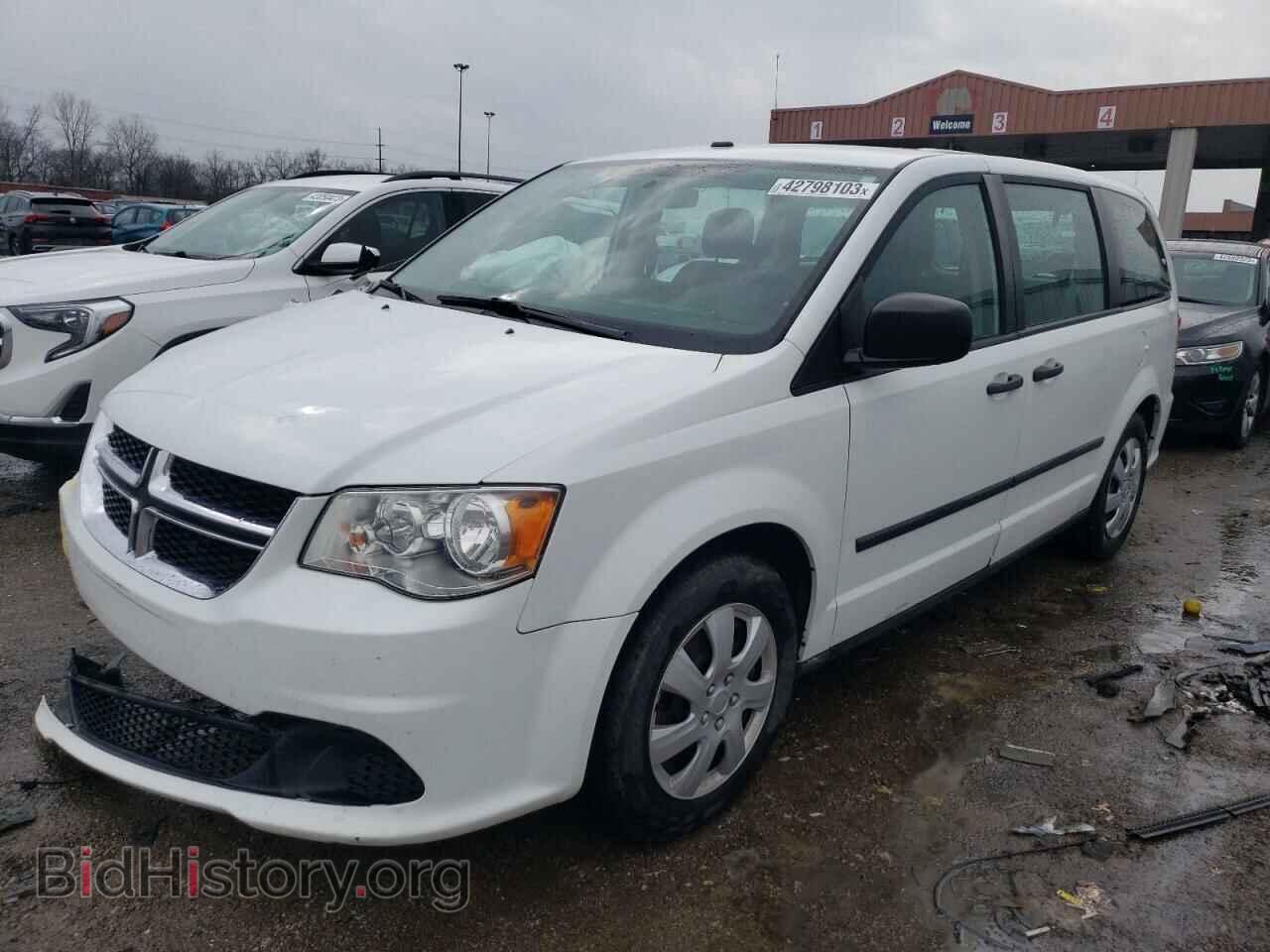Фотография 2C4RDGBG1GR192558 - DODGE CARAVAN 2016