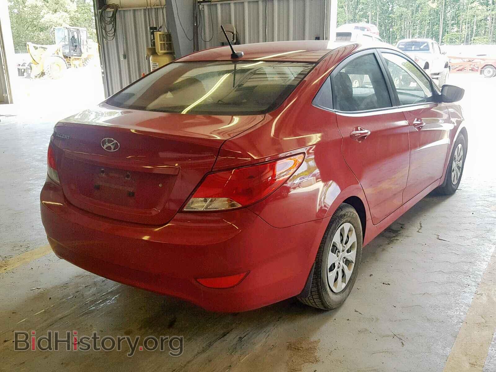 2016 HYUNDAI ACCENT - VIN: KMHCT4AE2GU152639 - Фото 4