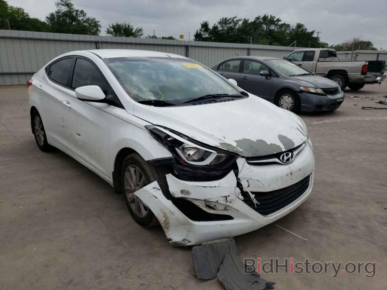 Photo 5NPDH4AE6GH790459 - HYUNDAI ELANTRA 2016