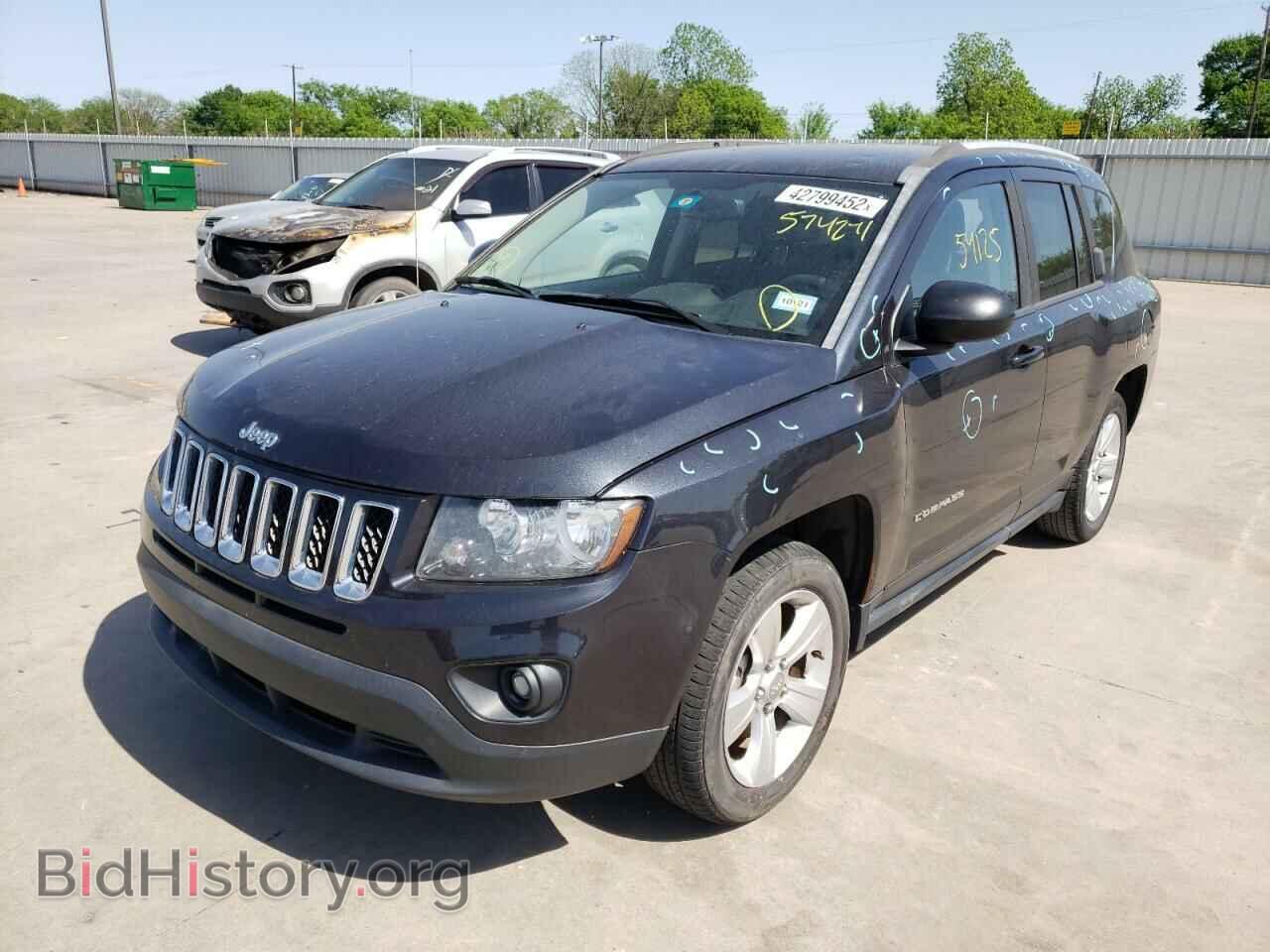 2016 JEEP COMPASS - VIN: 1C4NJCBA9GD574271 - Фото 2