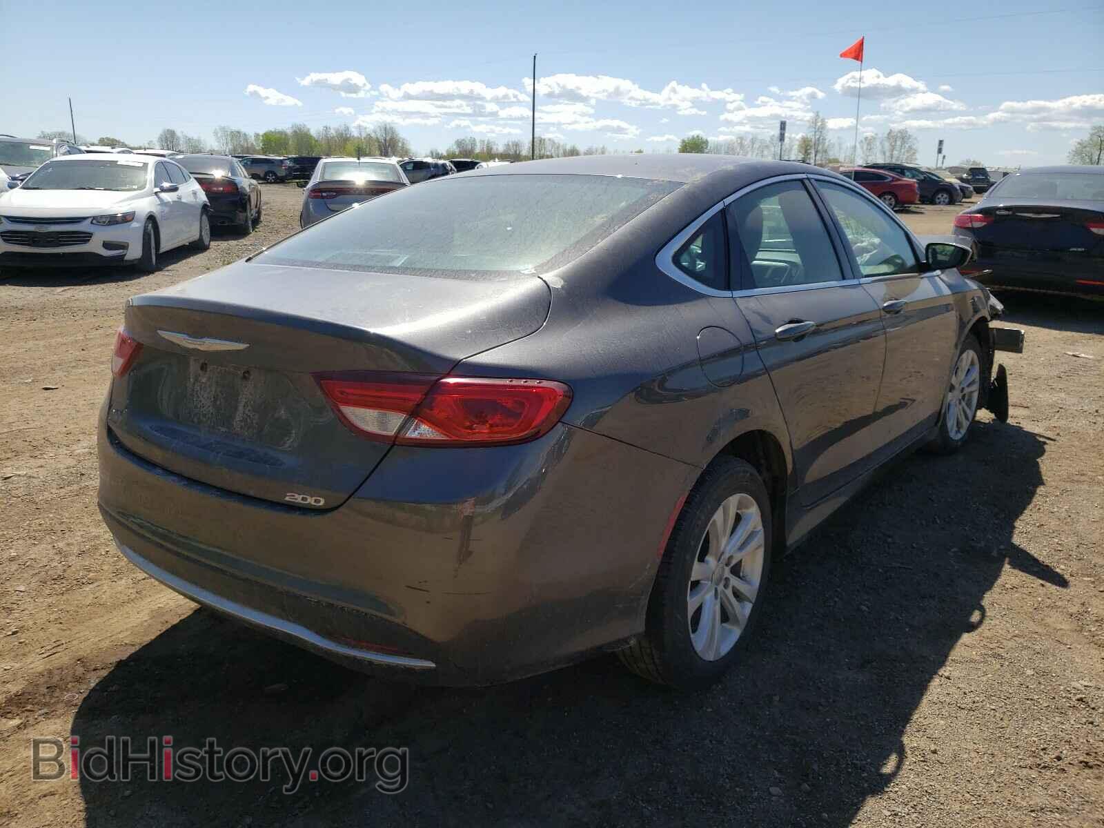 2015 CHRYSLER 200 - VIN: 1C3CCCAB7FN626814 - Фото 4