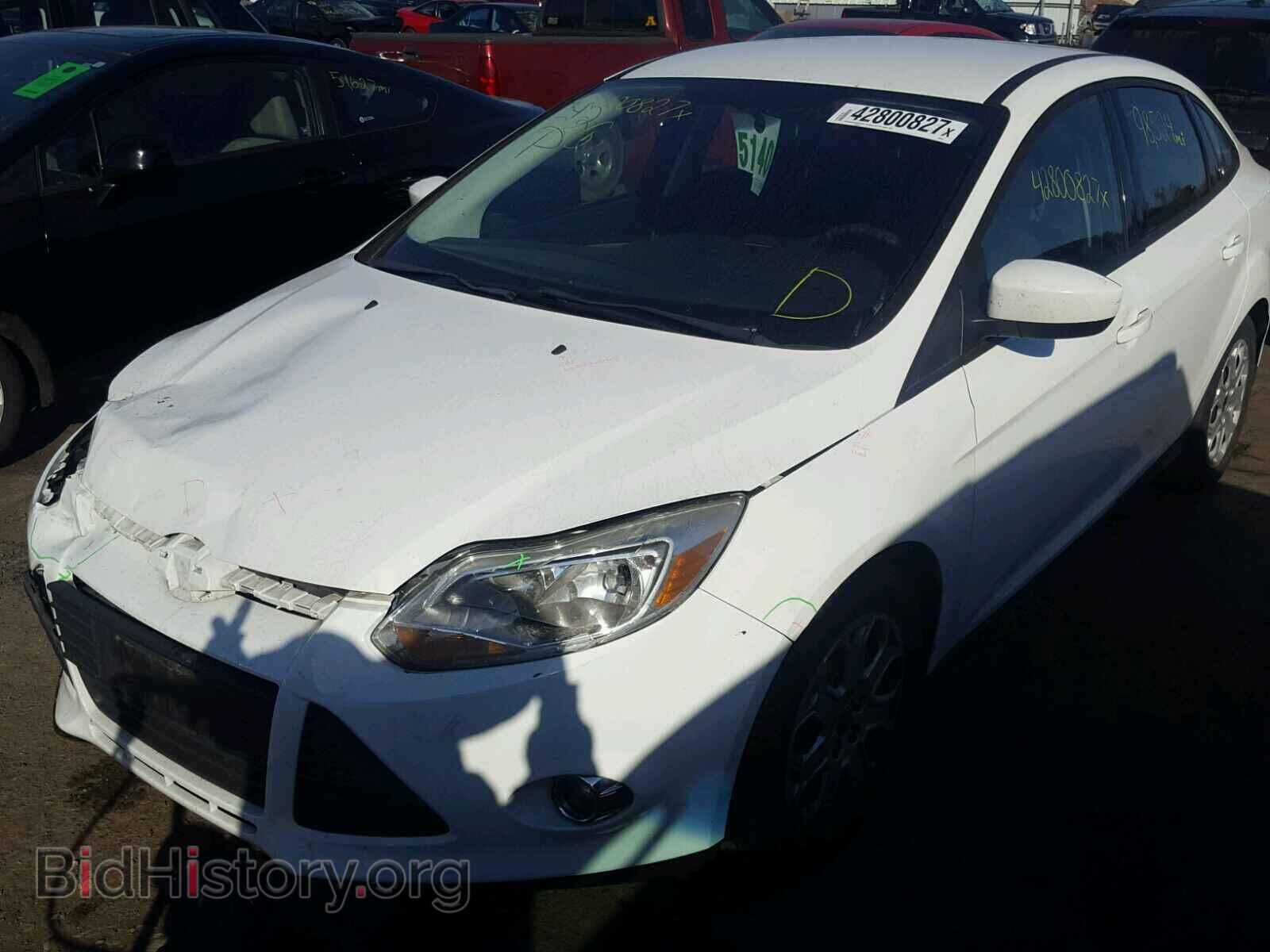 2012 FORD FOCUS - VIN: 1FAHP3F27CL344023 - Фото 2