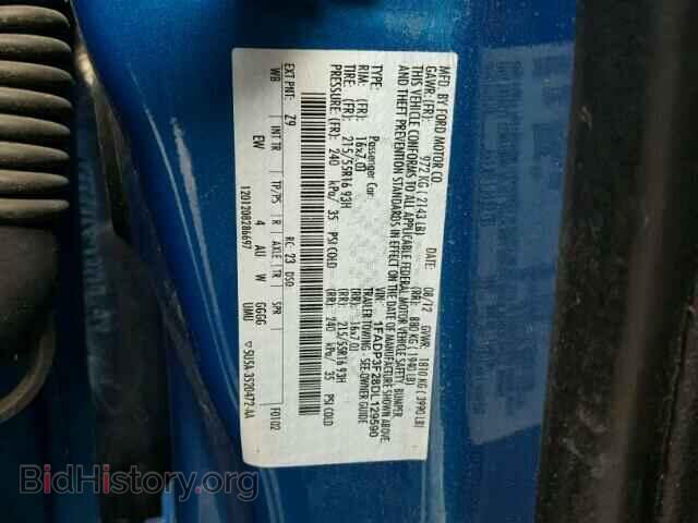 2013 FORD FOCUS - VIN: 1FADP3F28DL129590 - Photo 10