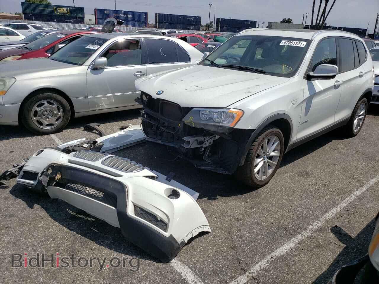 2014 BMW X3 - VIN: 5UXWX9C56E0D37282 - Фото 2