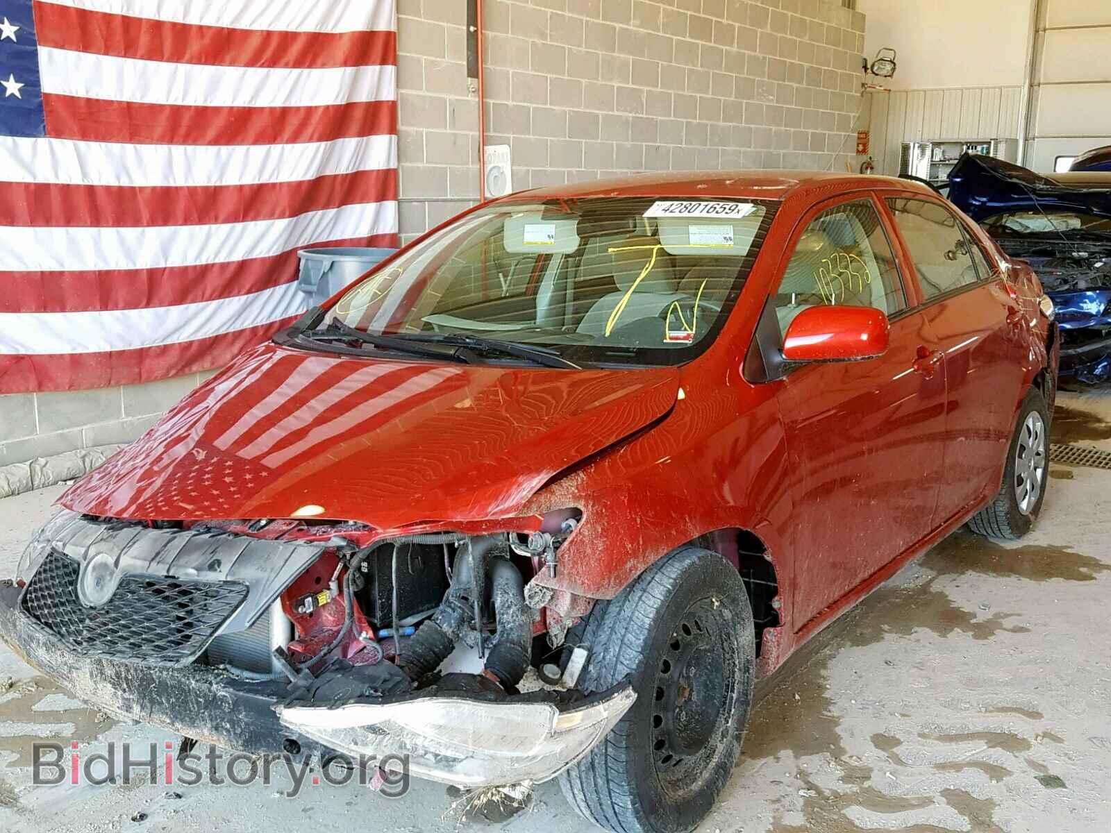 2009 TOYOTA COROLLA BA - VIN: JTDBL40EX99071167 - Фото 2