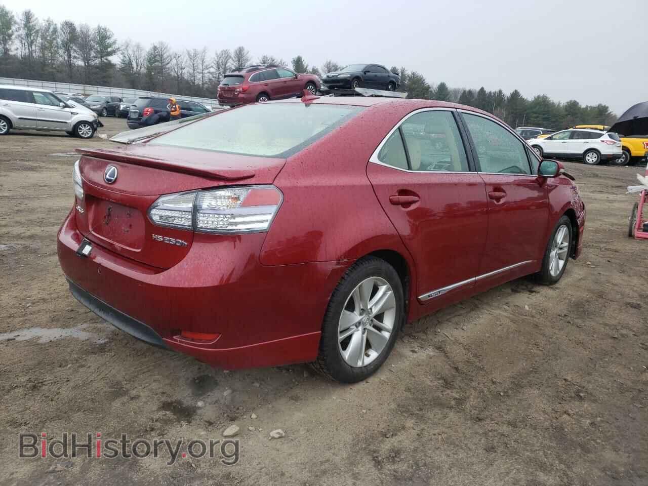 2010 LEXUS HS - VIN: JTHBB1BA9A2015325 - Фото 3