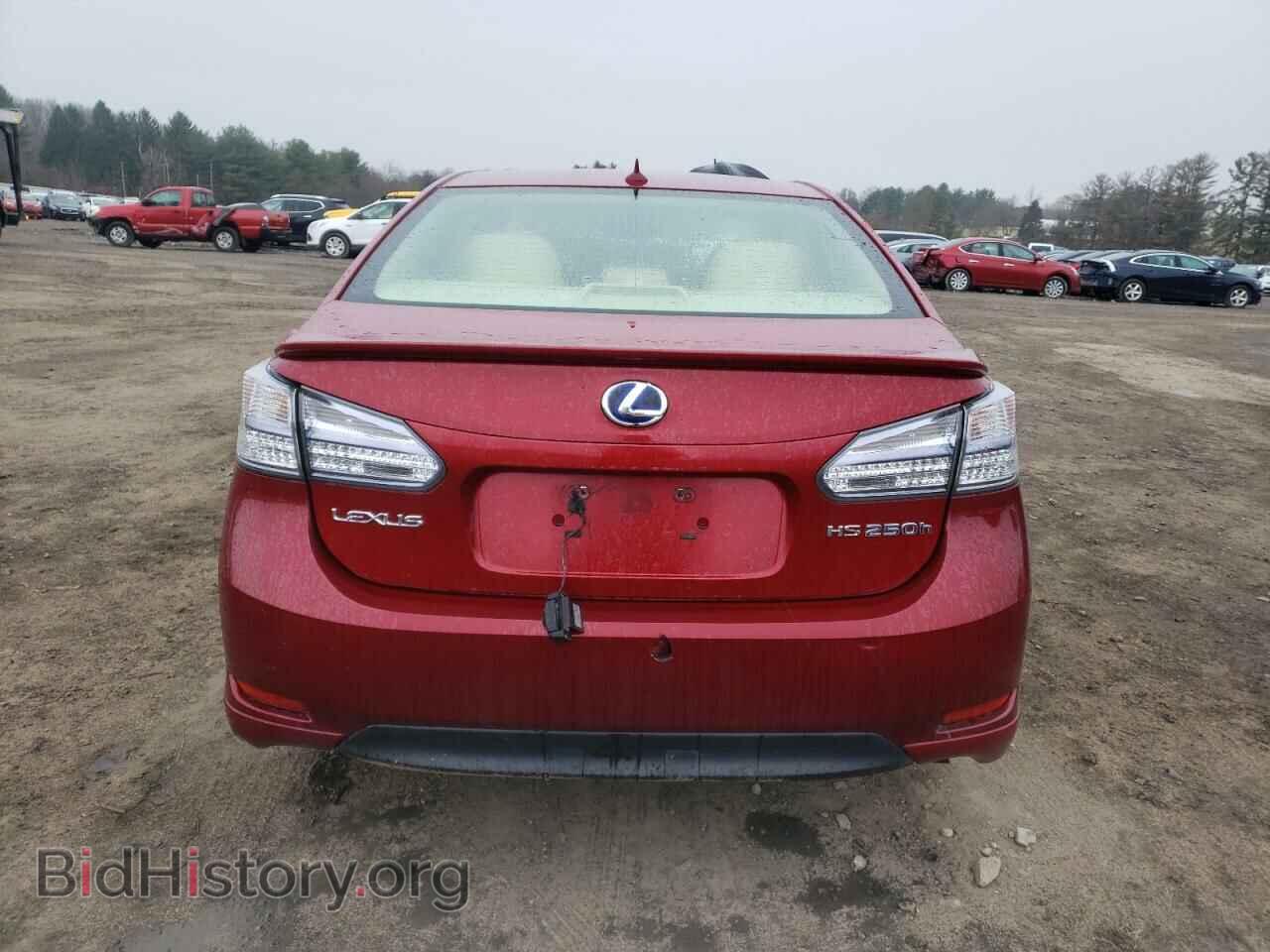 2010 LEXUS HS - VIN: JTHBB1BA9A2015325 - Фото 6