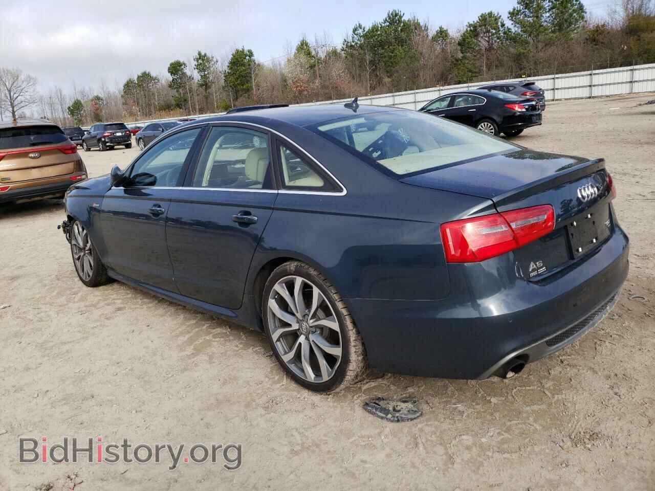 2012 AUDI A6 - VIN: WAUHGAFC8CN103127 - Фото 2