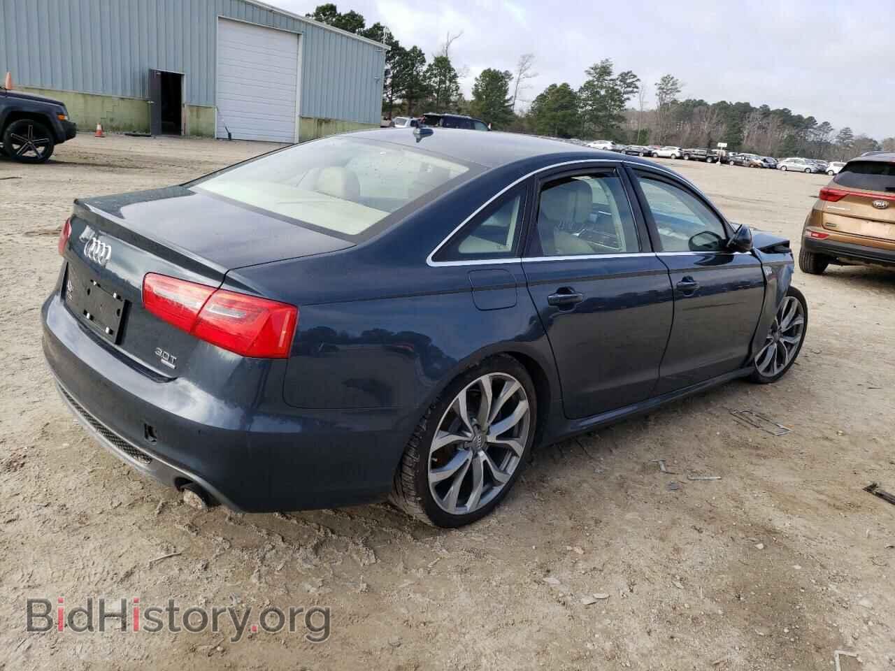 2012 AUDI A6 - VIN: WAUHGAFC8CN103127 - Фото 3