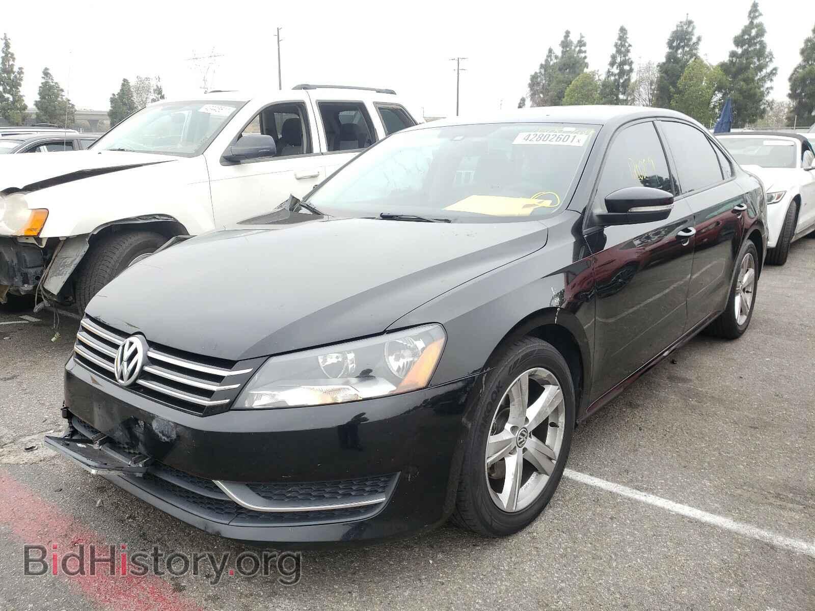 2014 VOLKSWAGEN PASSAT - VIN: 1VWAP7A35EC025870 - Фото 2