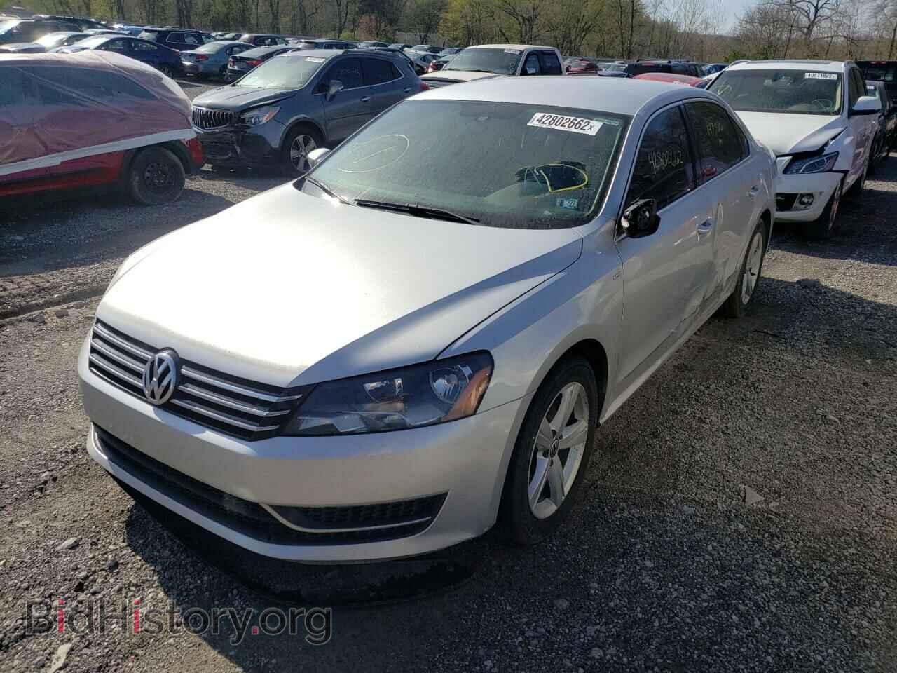 2014 VOLKSWAGEN PASSAT - VIN: 1VWAT7A3XEC027657 - Фото 2