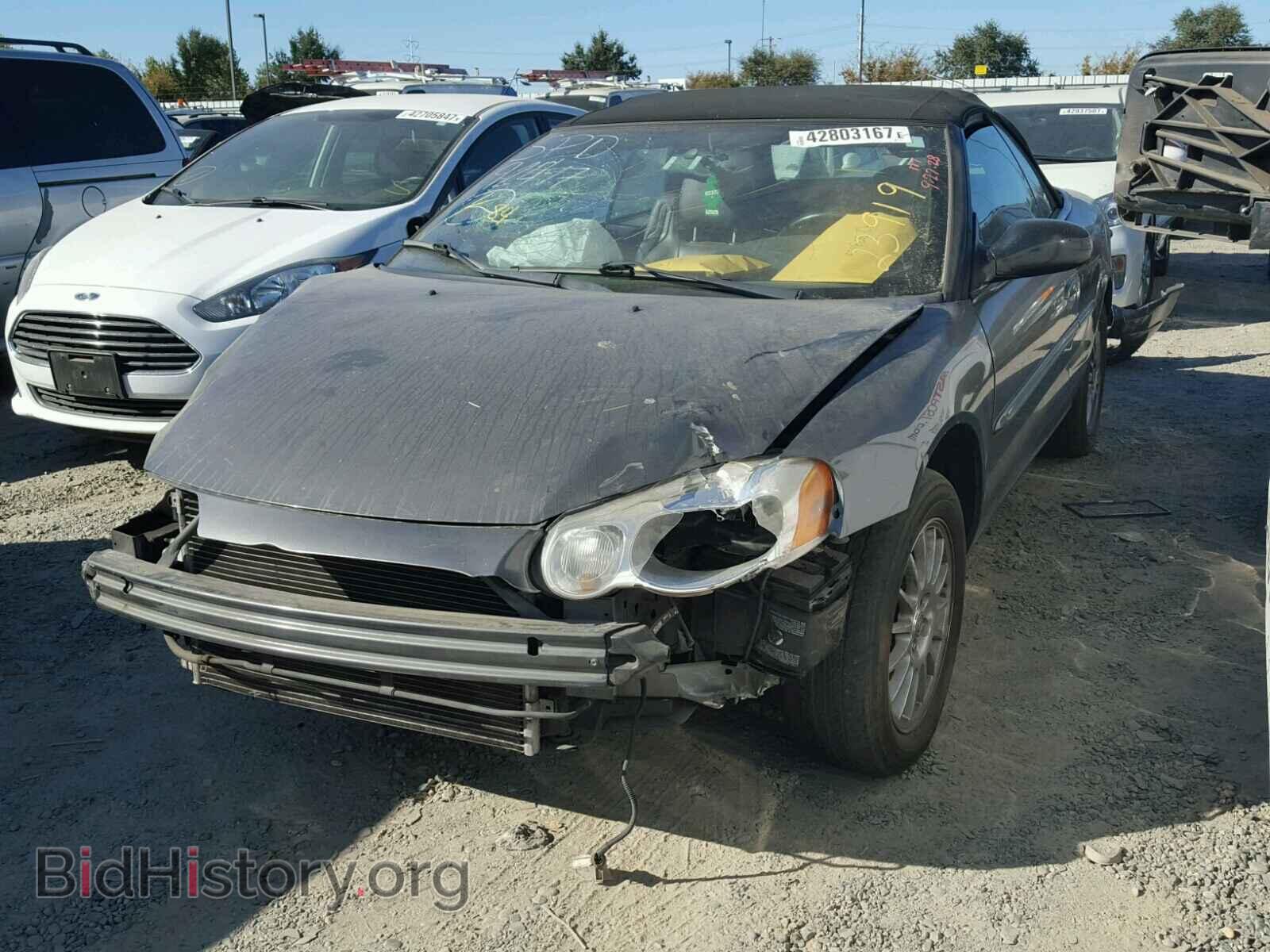 2004 CHRYSLER SEBRING - VIN: 1C3EL55R74N116214 - Фото 2