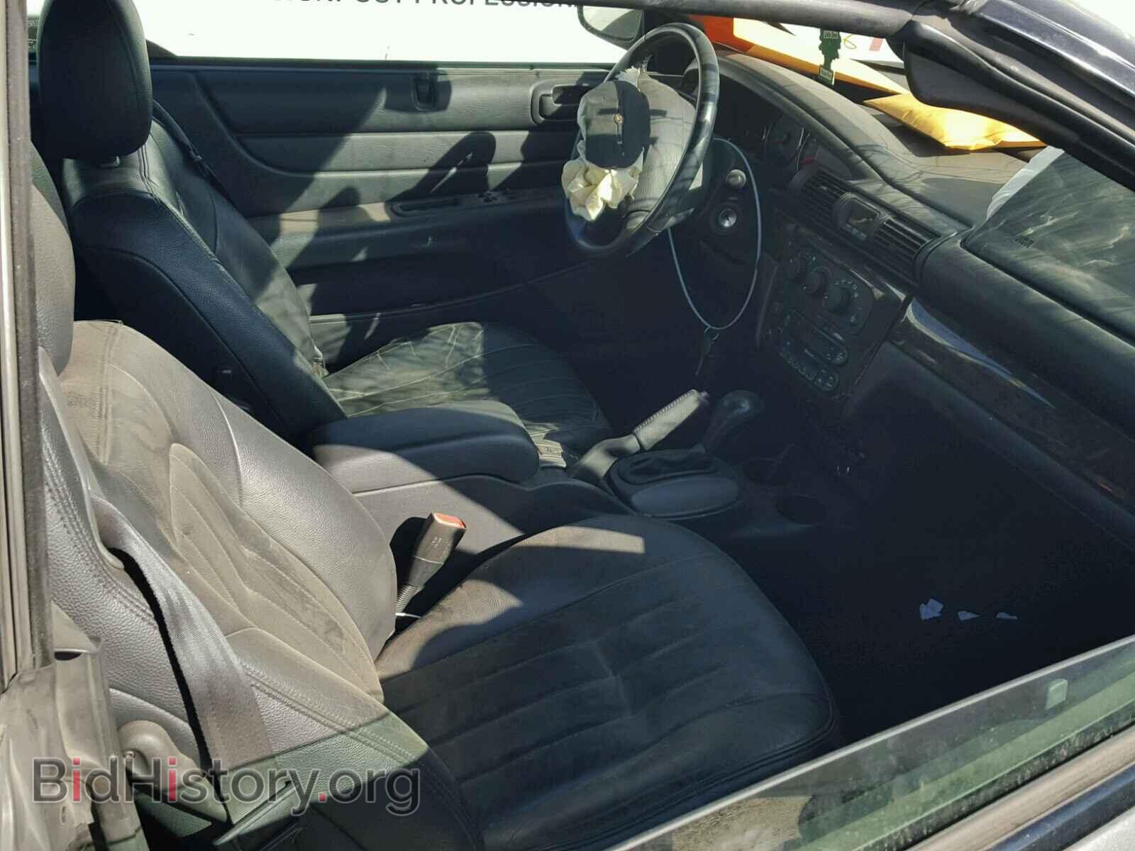 2004 CHRYSLER SEBRING - VIN: 1C3EL55R74N116214 - Фото 5