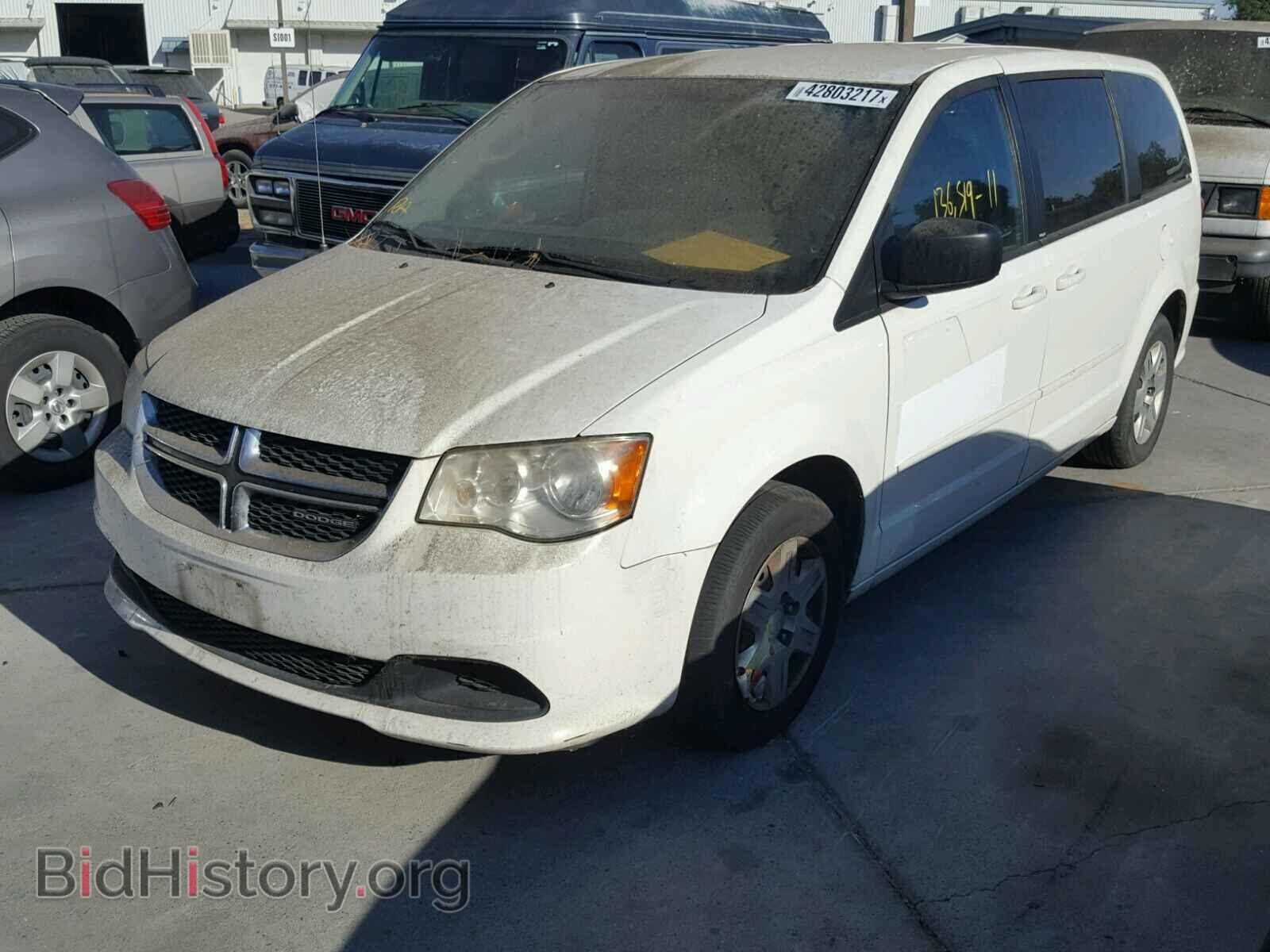 2011 DODGE CARAVAN - VIN: 2D4RN4DG1BR744158 - Фото 2