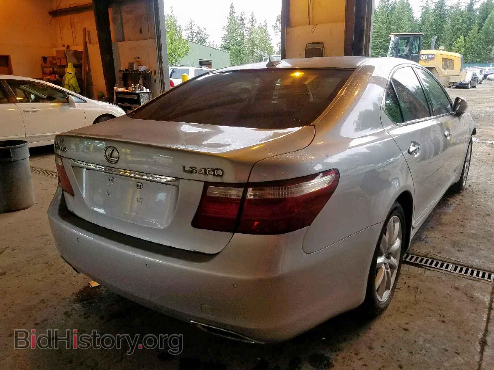 2007 LEXUS LS460 - VIN: JTHBL46F575021845 - Фото 4