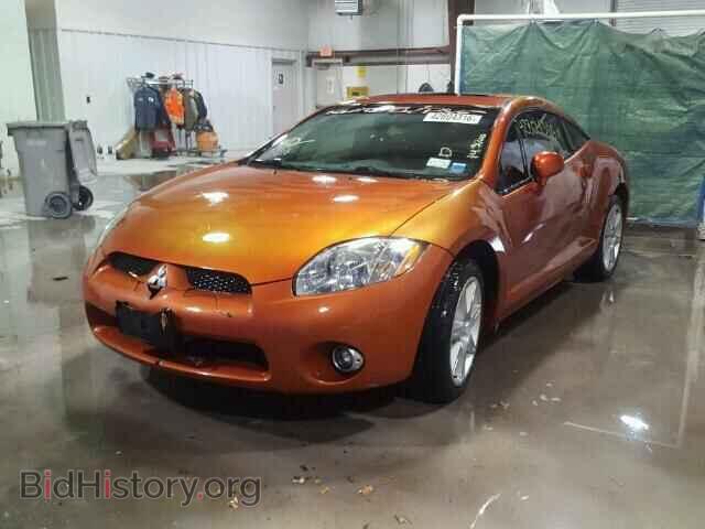 2006 MITSUBISHI ECLIPSE - VIN: 4A3AK34T76E001367 - Фото 2