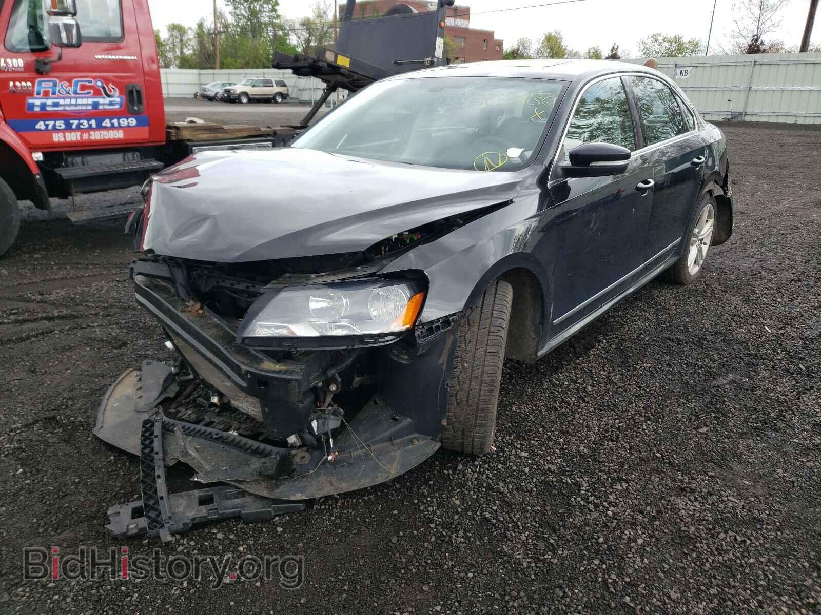 2012 VOLKSWAGEN PASSAT - VIN: 1VWCN7A31CC106473 - Фото 2