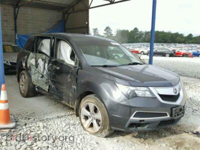 2013 Acura MDX MDX Techno, black — VIN 2HNYD2H39DH517651, Copart