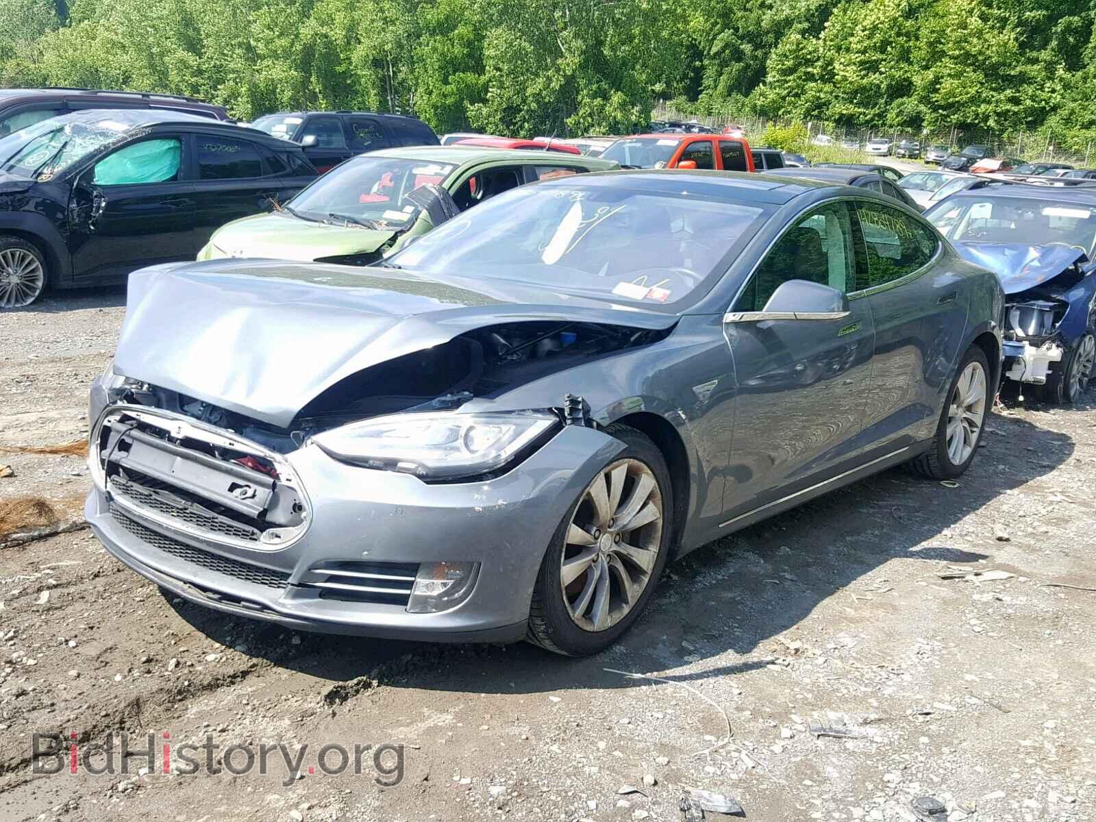 2013 TESLA MODEL S - VIN: 5YJSA1CN3DFP26493 - Photo 2