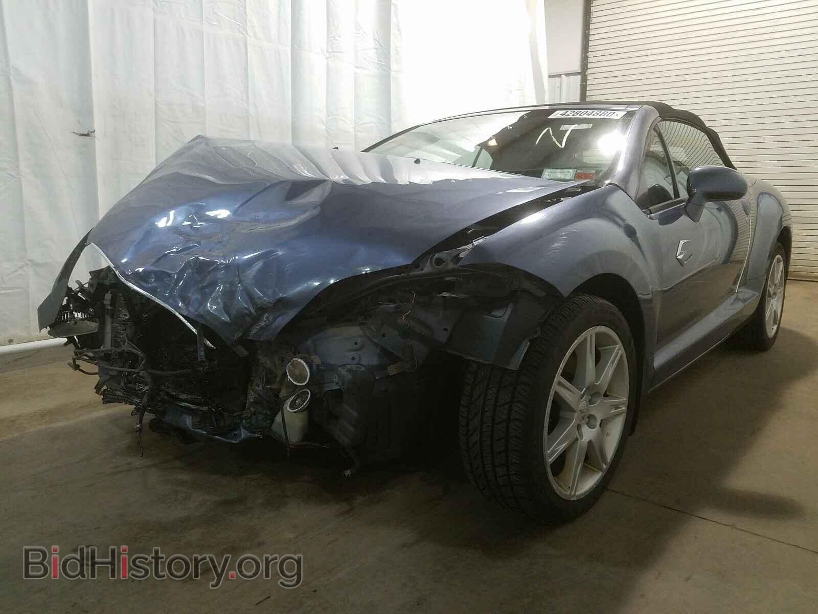 2007 MITSUBISHI ECLIPSE - VIN: 4A3AL35T57E019363 - Фото 2