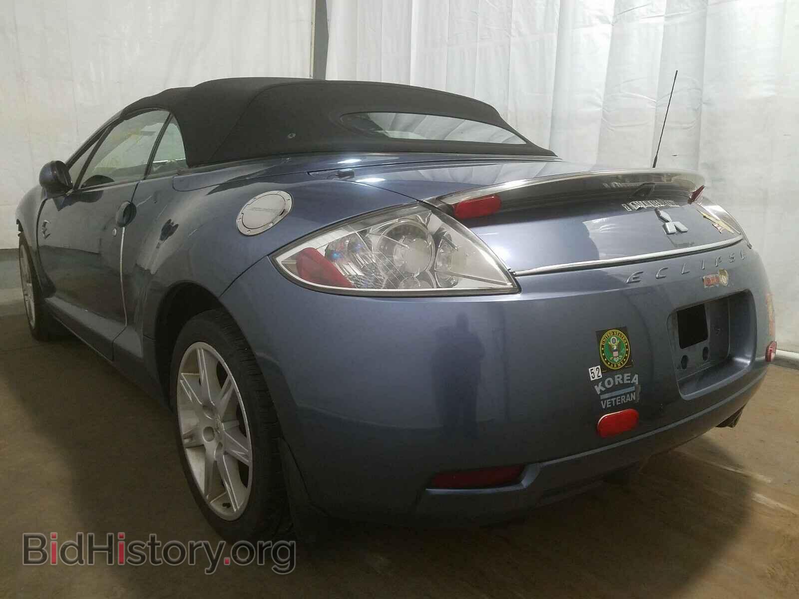 2007 MITSUBISHI ECLIPSE - VIN: 4A3AL35T57E019363 - Фото 3