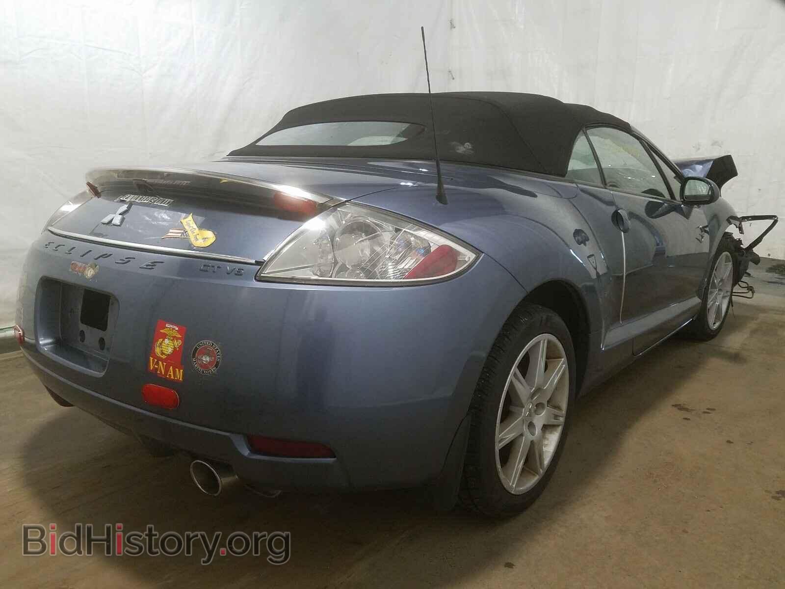 2007 MITSUBISHI ECLIPSE - VIN: 4A3AL35T57E019363 - Фото 4