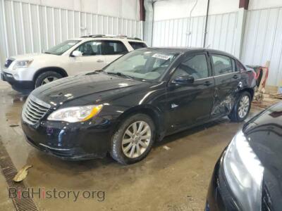 2011 Chrysler 200 Touring, черный — VIN 1C3BC1FB5BN603566, Copart